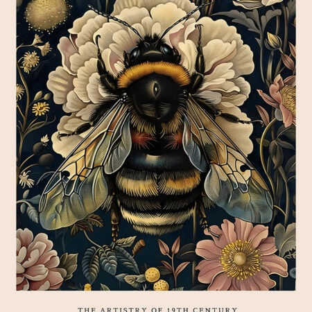 Πινακας σε καμβά WILLIAM MORRIS - BEE 2 - William Morris Sticky 5