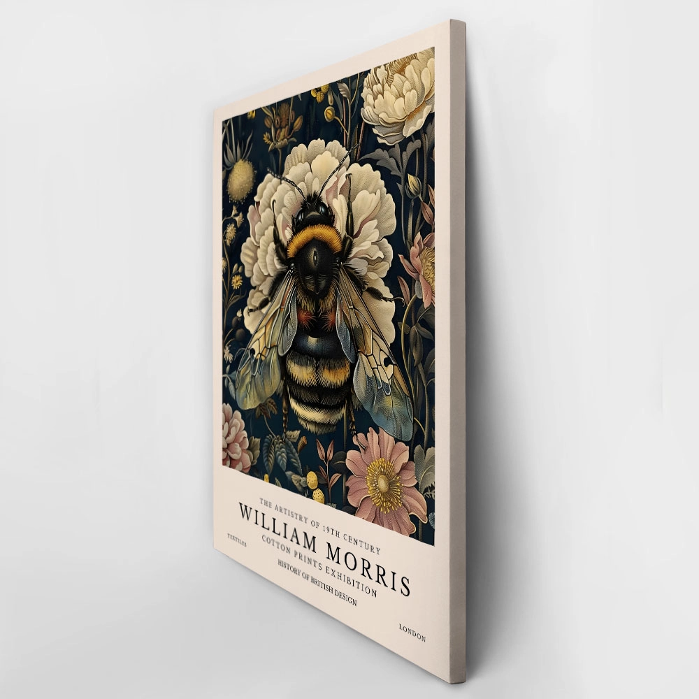 Πινακας σε καμβά WILLIAM MORRIS - BEE 2