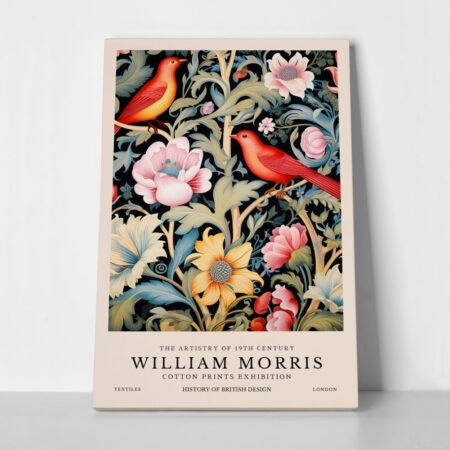 Πινακας σε καμβά WILLIAM MORRIS - BIRD 1 - William Morris