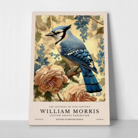Πινακας σε καμβά WILLIAM MORRIS - BIRD 3 - William Morris