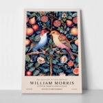 Πινακας σε καμβά WILLIAM MORRIS - BIRD 4