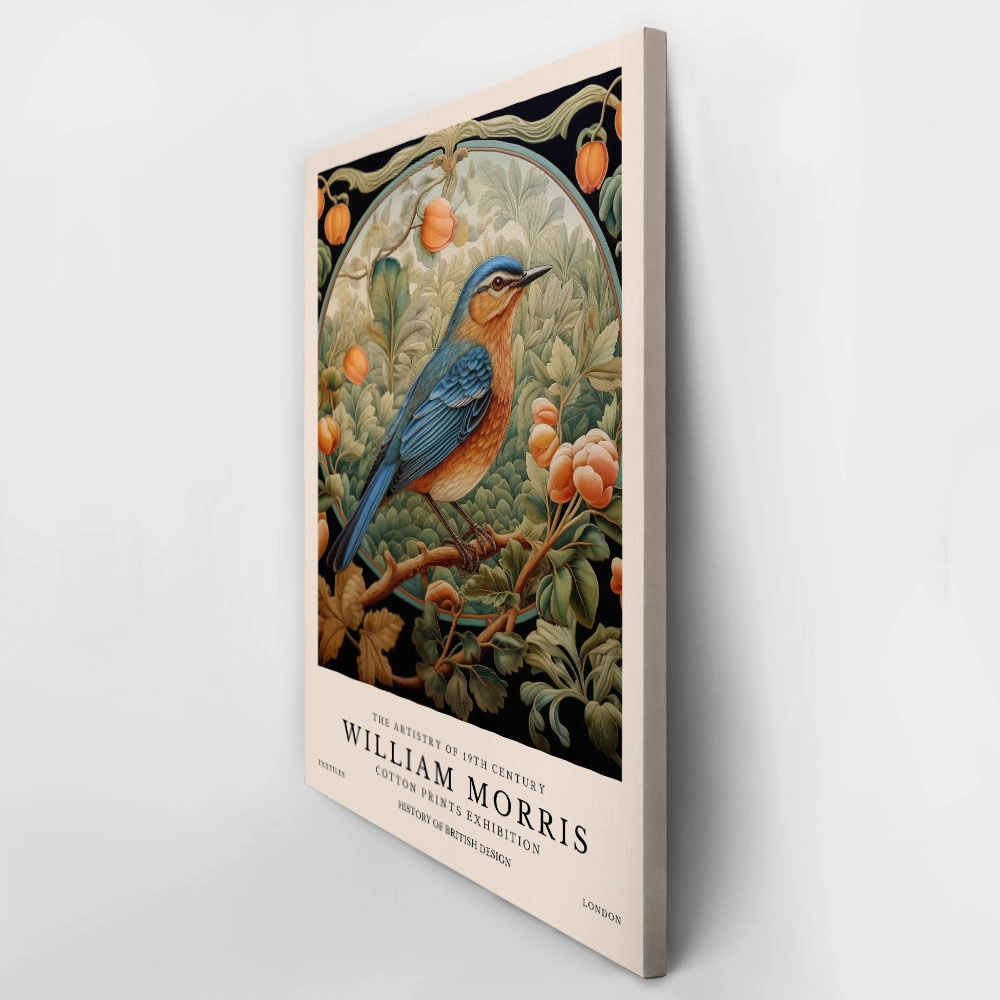 Πινακας σε καμβά WILLIAM MORRIS - BIRD 5