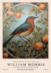 Πινακας σε καμβά WILLIAM MORRIS - BIRD 6