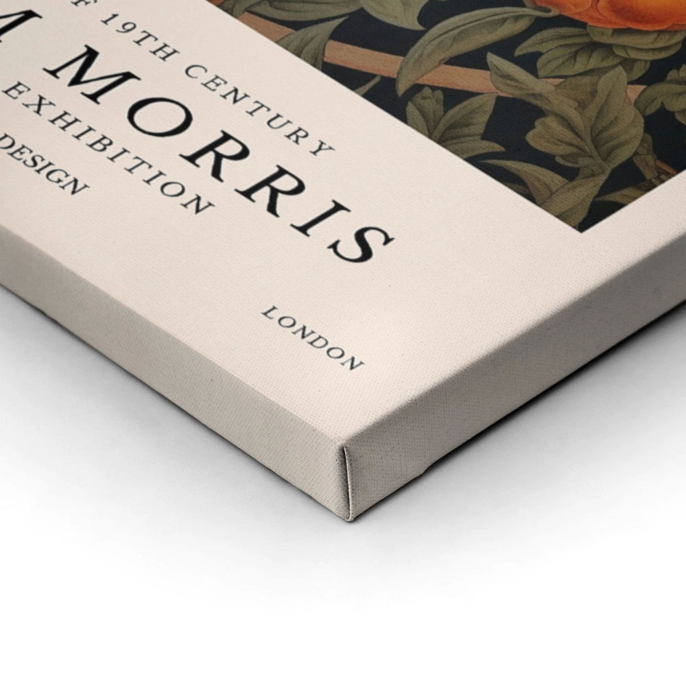 Πινακας σε καμβά WILLIAM MORRIS - BIRD 6
