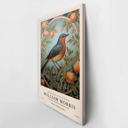 Πινακας σε καμβά WILLIAM MORRIS - BIRD 6 - William Morris Sticky 2