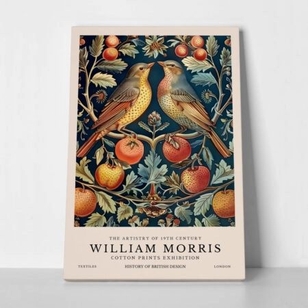Πινακας σε καμβά WILLIAM MORRIS - BIRD 7 - William Morris