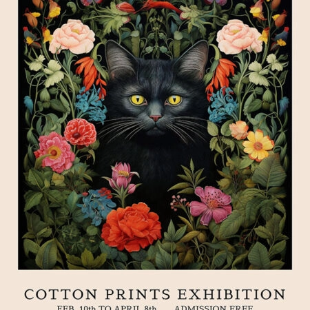 Πινακας σε καμβά WILLIAM MORRIS - BLACK CAT - William Morris Sticky 5