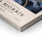 Πινακας σε καμβά WILLIAM MORRIS - BLUE FLORAL