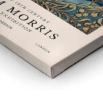 Πινακας σε καμβά WILLIAM MORRIS - BLUE MOON AND STARS 2