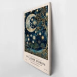 Πινακας σε καμβά WILLIAM MORRIS - BLUE MOON AND STARS 2