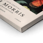 Πινακας σε καμβά WILLIAM MORRIS - BUTTERFLIES
