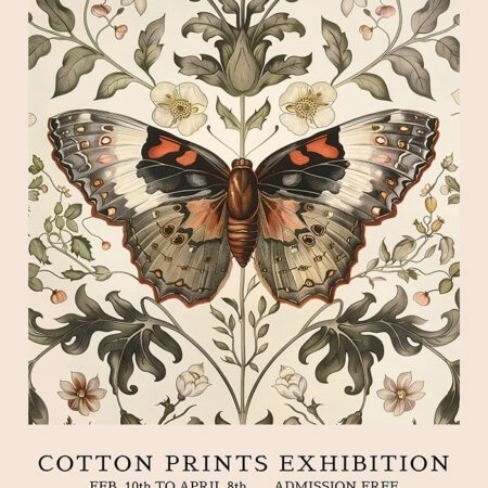 Πινακας σε καμβά WILLIAM MORRIS - BUTTERFLY 11 - William Morris Sticky 5