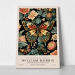 Πινακας σε καμβά WILLIAM MORRIS - BUTTERFLY 14