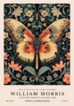 Πινακας σε καμβά WILLIAM MORRIS - BUTTERFLY 16