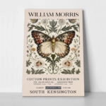 Πινακας σε καμβά WILLIAM MORRIS - BUTTERFLY 17