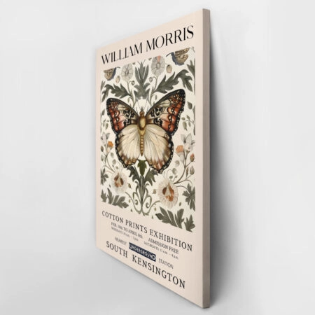 Πινακας σε καμβά WILLIAM MORRIS - BUTTERFLY 17 - William Morris Sticky 2