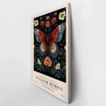 Πινακας σε καμβά WILLIAM MORRIS - BUTTERFLY 1