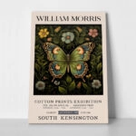 Πινακας σε καμβά WILLIAM MORRIS - BUTTERFLY 2