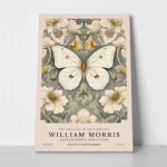Πινακας σε καμβά WILLIAM MORRIS - BUTTERFLY 3