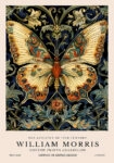 Πινακας σε καμβά WILLIAM MORRIS - BUTTERFLY 6