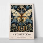 Πινακας σε καμβά WILLIAM MORRIS - BUTTERFLY 7