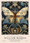 Πινακας σε καμβά WILLIAM MORRIS - BUTTERFLY 7