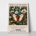 Πινακας σε καμβά WILLIAM MORRIS - BUTTERFLY 8
