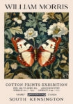 Πινακας σε καμβά WILLIAM MORRIS - BUTTERFLY 8