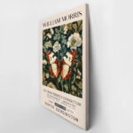 Πινακας σε καμβά WILLIAM MORRIS - BUTTERFLY 8