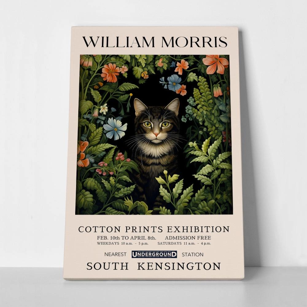 Πινακας σε καμβά WILLIAM MORRIS - CAT 2