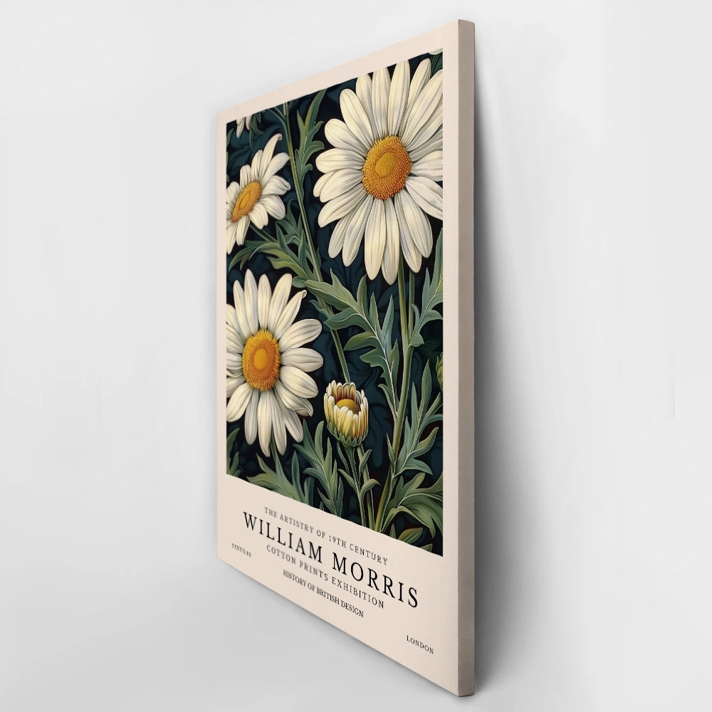 Πινακας σε καμβά WILLIAM MORRIS - DAISY