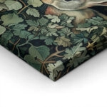 Πινακας σε καμβά WILLIAM MORRIS - DARK FOREST HARE