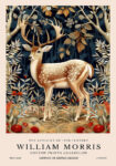 Πινακας σε καμβά WILLIAM MORRIS - DEER 1