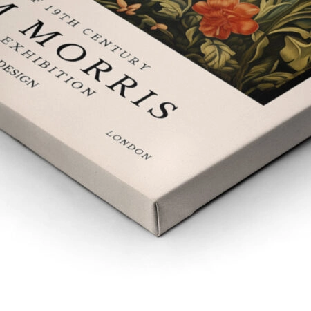 Πινακας σε καμβά WILLIAM MORRIS - DOG - William Morris Sticky 1