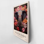 Πινακας σε καμβά WILLIAM MORRIS - ELEPHANT