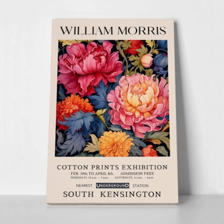 Πινακας σε καμβά WILLIAM MORRIS - FLORAL 2