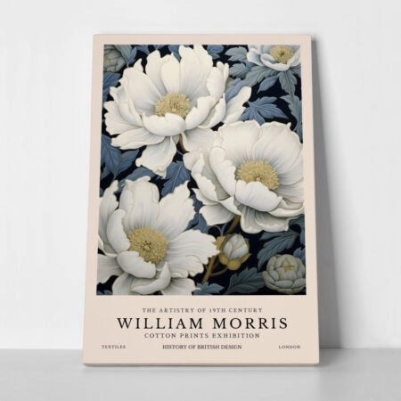 Πινακας σε καμβά WILLIAM MORRIS - FLOWER 2