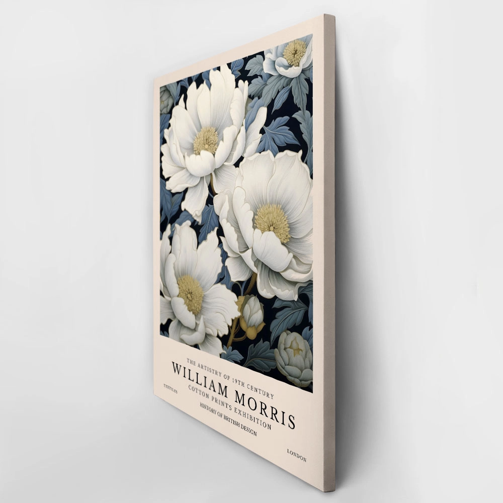 Πινακας σε καμβά WILLIAM MORRIS - FLOWER 2