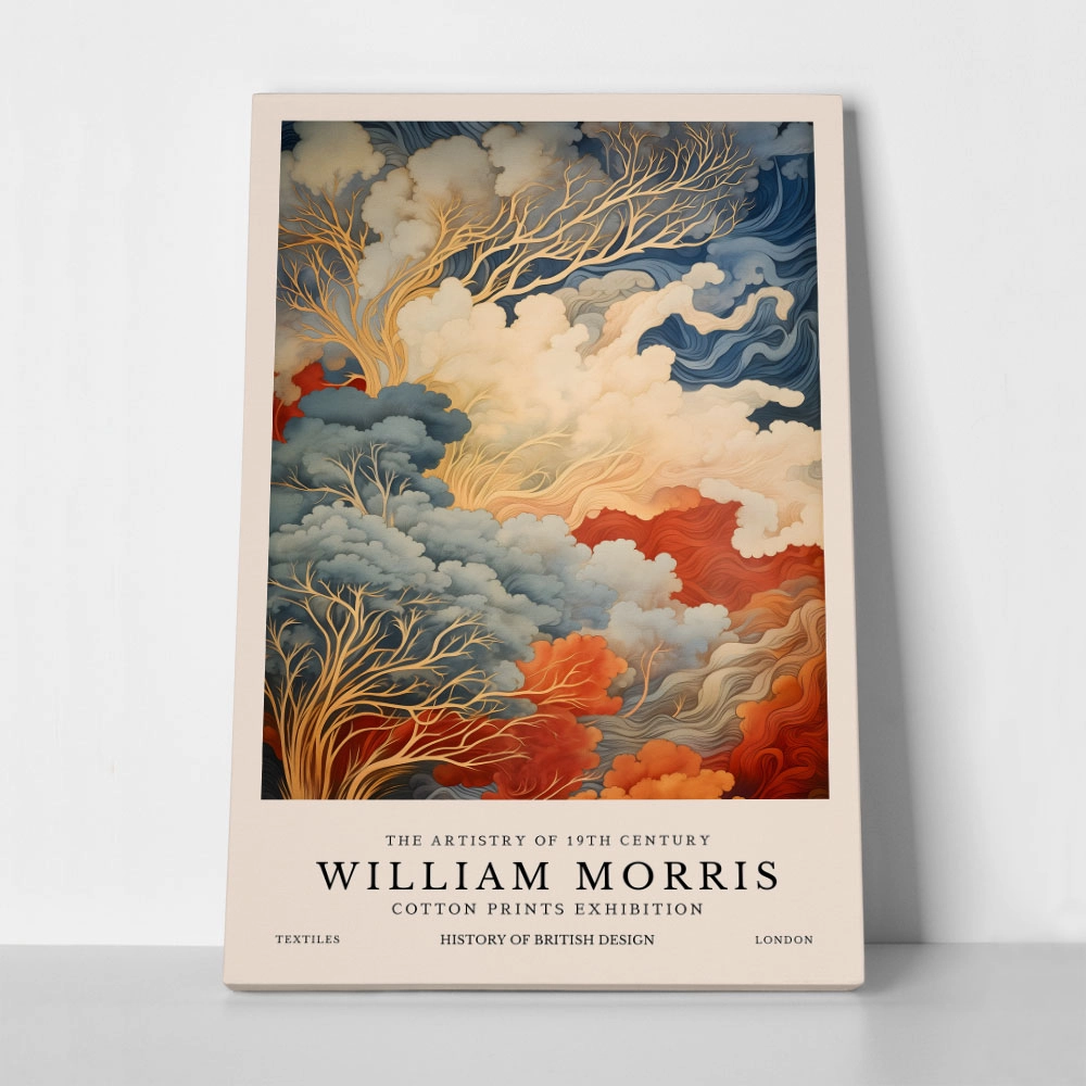 Πινακας σε καμβά WILLIAM MORRIS - FOREST 1