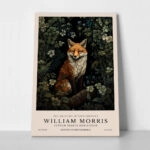 Πινακας σε καμβά WILLIAM MORRIS - FOX 1