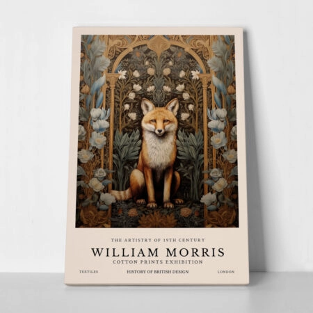 Πινακας σε καμβά WILLIAM MORRIS - FOX 2