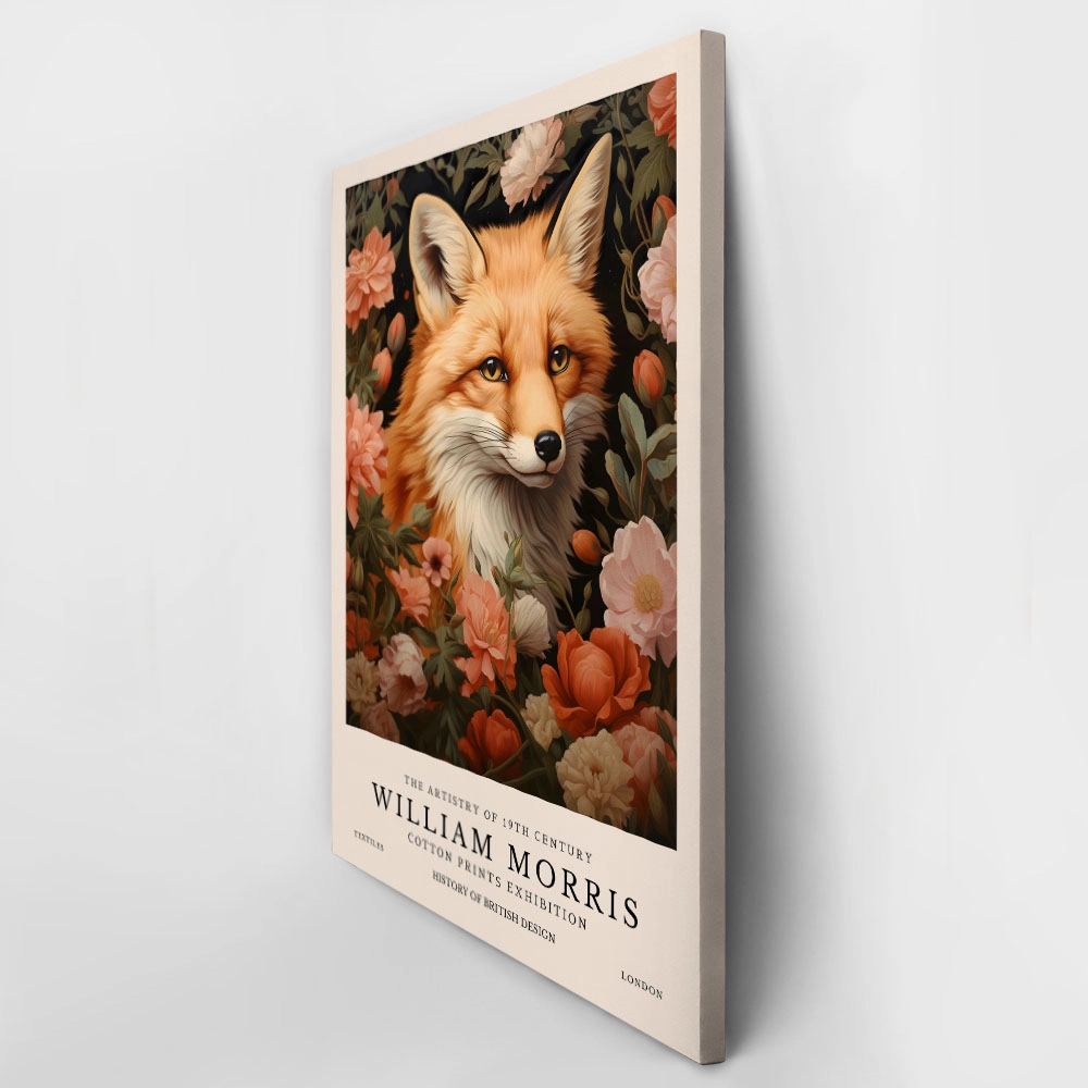 Πινακας σε καμβά WILLIAM MORRIS - FOX 3