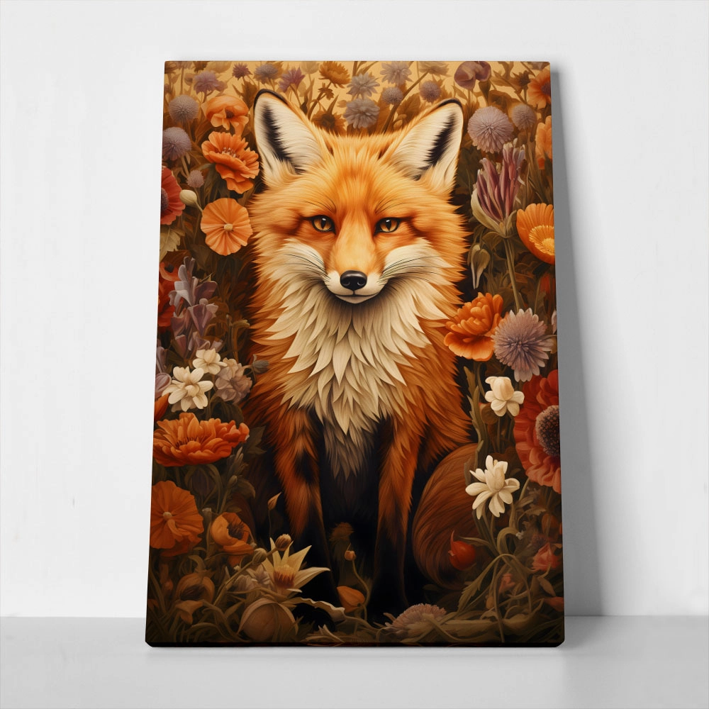 Πινακας σε καμβά WILLIAM MORRIS - FOX 4