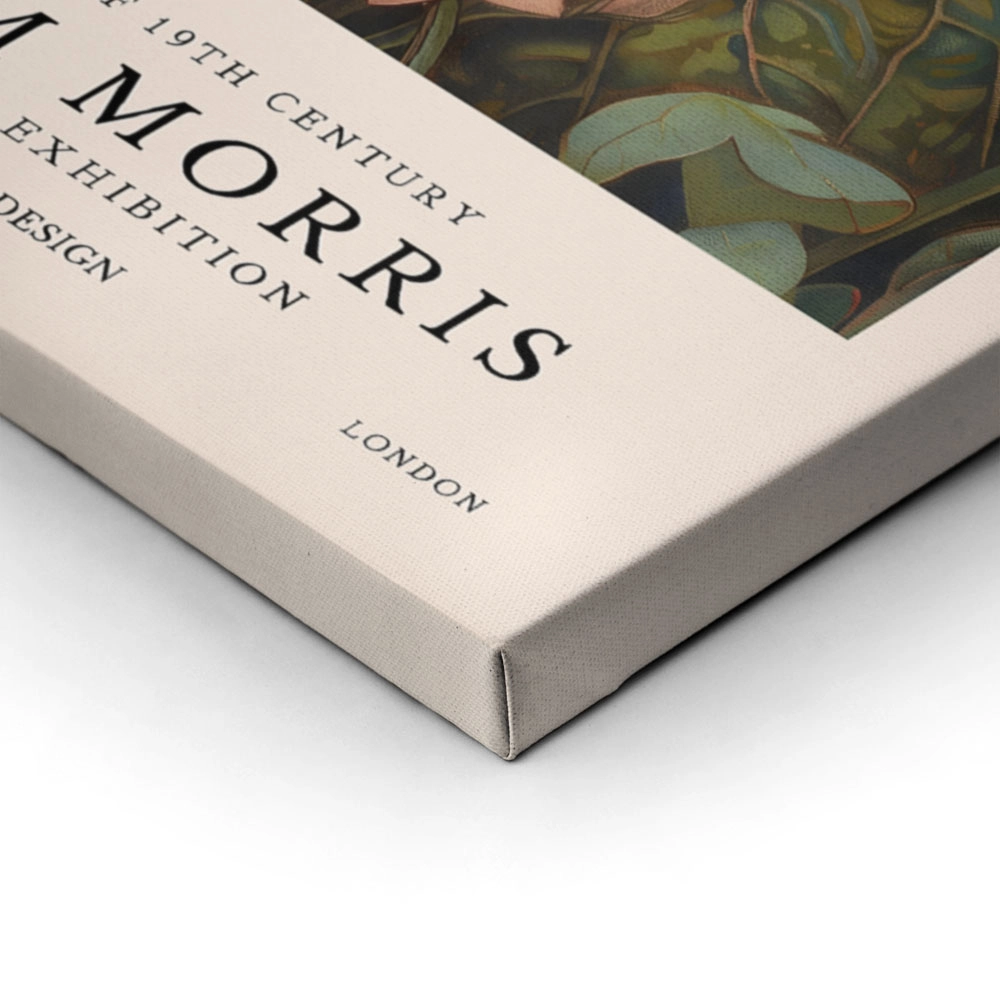 Πινακας σε καμβά WILLIAM MORRIS - FROG 1