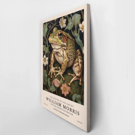 Πινακας σε καμβά WILLIAM MORRIS - FROG 1 - William Morris Sticky 2