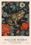 Πινακας σε καμβά WILLIAM MORRIS - FROG 2