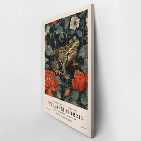 Πινακας σε καμβά WILLIAM MORRIS - FROG 2 - William Morris Sticky 2