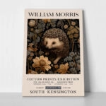 Πινακας σε καμβά WILLIAM MORRIS - HEDGEHOG