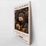 Πινακας σε καμβά WILLIAM MORRIS - HEDGEHOG