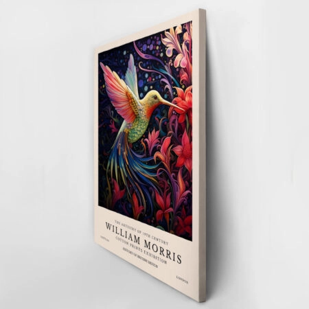 Πινακας σε καμβά WILLIAM MORRIS - HUMMING BIRD 1 - William Morris Sticky 2